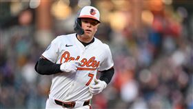 ▲哈樂戴（Jackson Holliday）敲出生涯第2支滿貫砲。（圖／路透社／達志影像）