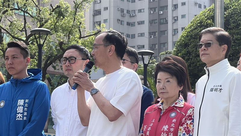 傳盧秀燕點頭選黨主席　朱立倫：非常歡迎