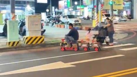 「開火車誤闖台中市區」網傻眼　警要罰了