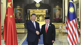 ▲中國國家主席習近平、馬來西亞首相安華。（圖／翻攝自新華社）

