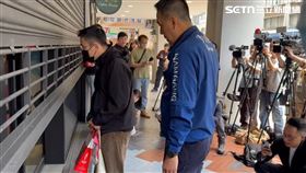 ▲國民黨台北市第四區中山、大同黨部遭搜索。（圖／三立新聞網）