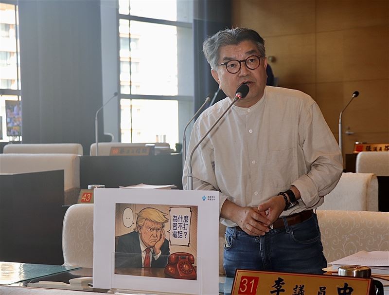 台中市議會國民黨團書記長李中直言，盧秀燕要選黨主席，其他人不是對手。（圖／台中市議員李中提供）