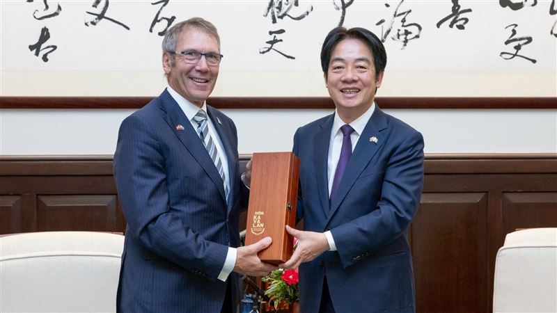 賴清德接見紐西蘭國會台灣友誼小組