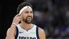 ▲湯普森（Klay Thompson）今年附加賽復仇國王。（圖／美聯社／達志影像）