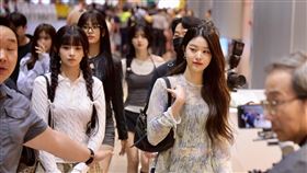 IVE，張員瑛，Rei、秋天、Leeseo、兪真及Liz。（圖／記者鄭孟晃攝影）