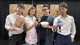 ▲春河劇團音樂劇《老闆~來碗陽春麵！》記者會。(圖／春河劇團提供)