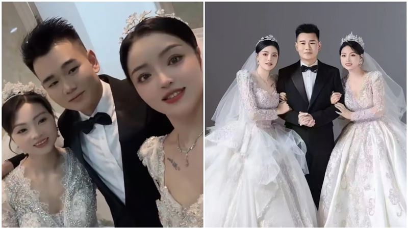 男喜帖2新娘！喊歡迎參加婚禮　警方出手
