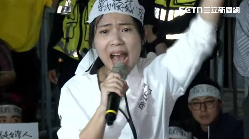 徐巧芯衝北檢聲援：政府只敢辦這些年輕人