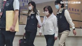 ▲國民黨台北市黨部主委黃呂錦茹移送北檢複訊。（圖／記者楊佩琪攝）