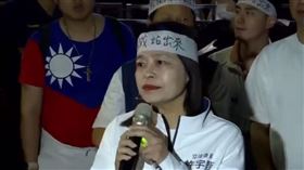 ▲許宇甄脫口挺戒嚴。（圖／翻攝畫面）