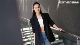 林芯儀奪下健美全場總冠軍，接受三立新聞網專訪分享備賽甘苦談。（圖／記者趙于瑩攝影）