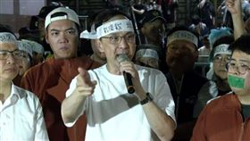 ▲朱立倫北檢喊26號上凱道。（圖／翻攝畫面）