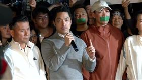 ▲蔣萬安現身北檢拋倒閣,立院改選對賴清德不信任投票。（圖／翻攝畫面）