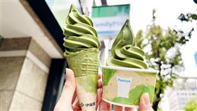 全家,霜淇淋,伊藤園抹茶霜淇淋