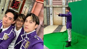 劉書宏與林奕勳、阿本合照，掀起滿滿回憶殺。（圖／翻攝自臉書）