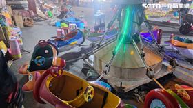 屏東,摔飛機,飛行船,遊具,女童,記者朱俊傑攝影