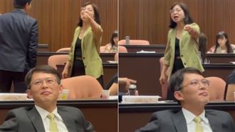 林淑芬嗆不提倒閣俗辣昌！黃國昌露這表情