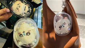 原PO表示，最近常常看到透明娃娃包。（圖／讀者提供）