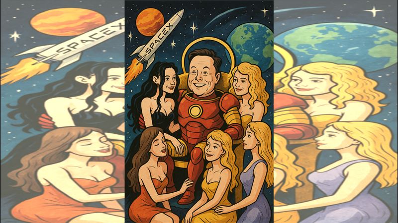 幕後／馬斯克的後宮宇宙　有個蘇培盛...