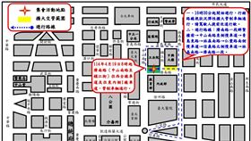 濟南路交管示意圖。（圖／翻攝畫面）