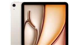 全新iPad Air提供11吋與13吋兩種尺寸，由快如閃電的Apple M3晶片超強驅動，擁有令人驚豔的高解析度Liquid Retina顯示器。（圖／電信業者提供）