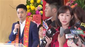 蔣萬安，許淑華（組合圖／翻攝畫面）