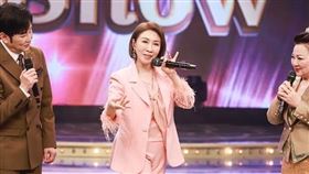 李翊君（中）上白冰冰、陽帆節目。（圖／民視提供）