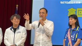 ▲朱立倫19日到台東出席國民黨「戰獨裁 站出來」政策說明會台東場。（圖／翻攝畫面）