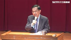 ▲前總統陳水扁主講《台灣民主的韌性與轉型》。（圖／翻攝畫面）