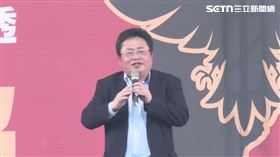 ▲「拒絕統戰，守護台灣」大會,矢板明夫宣講。（圖／翻攝畫面）