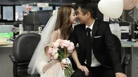 林千又今年3月和亞裔美國人Jeon登記結婚。（圖／翻攝自IG）