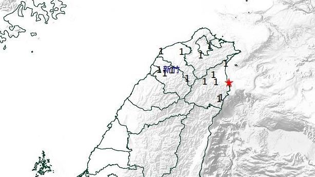 新／宜蘭地震！芮氏規模4.1　5縣市有感
