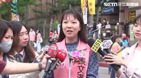 ▲張文潔出席松山慈祐宮恭祝天上聖母聖誕三獻大典。