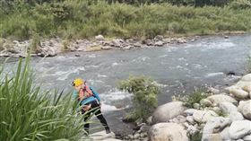 台中石岡傳落水！釣客疑遭水流沖走