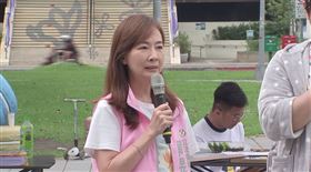 民進黨立委郭昱睛今（20）日下午出席「港湖除銹」罷免活動。