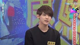 黃正杰在《康熙來了》節目因帥氣外型初嘗爆紅滋味。（圖／翻攝自《康熙來了》）