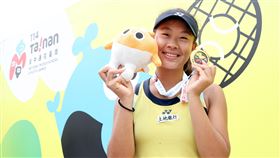 ▲善化高中林郁晨拿下網球女單金牌。（圖／114年全中運執委會提供） 