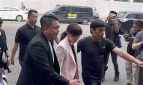 ▲高虹安貪污案，高等法院出庭。（圖／翻攝畫面）