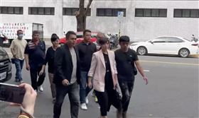 ▲高虹安貪污案，高等法院出庭。（圖／翻攝畫面）