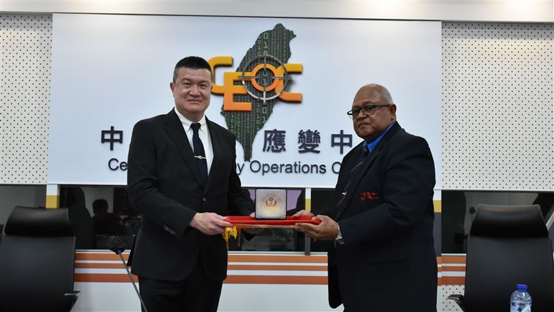 台斐簽署消防合作備忘錄　共同培訓人才