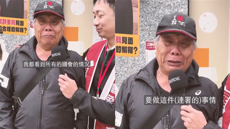 長年旅居巴西的楊大哥特地回台灣簽二階連署。（圖／翻攝自山除薇害－罷免王鴻薇 Threads）