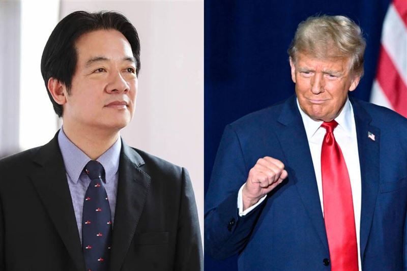 吳嘉隆今（30）天表示，美國總統川普不會因為要與中國國家領導人習近平會面，而去擺臉色給總統賴清德看。（圖／翻攝自賴清德、川普臉書）