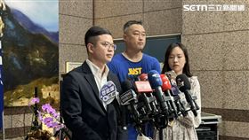 ▲凌濤回應檢調偵辦違法集會。（圖／記者詹宜庭攝影）