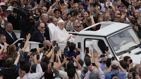 教宗方濟各（圖／美聯社／達志影像）