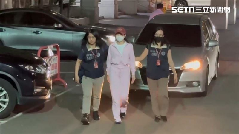 新北地檢署約談家寧及其家人。(圖/翻攝畫面)