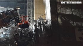 台大醫院,台北,鷹架,意外,屍僵,圍牆,工程,移工,死者▲圖片描述。（圖／翻攝畫面）