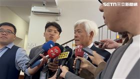 ▲中選會主委李進勇受訪。（圖／記者詹宜庭攝影）