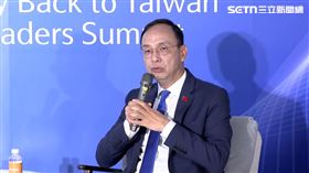 ▲在野高峰會朱立倫致詞。（圖／翻攝畫面）