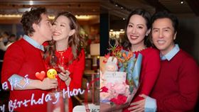 甄子丹、汪詩詩。（圖／翻攝自甄子丹IG）