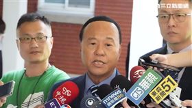 ▲柏鴻輝受訪回應李文忠涉性騷成立。（圖／記者詹宜庭攝影）